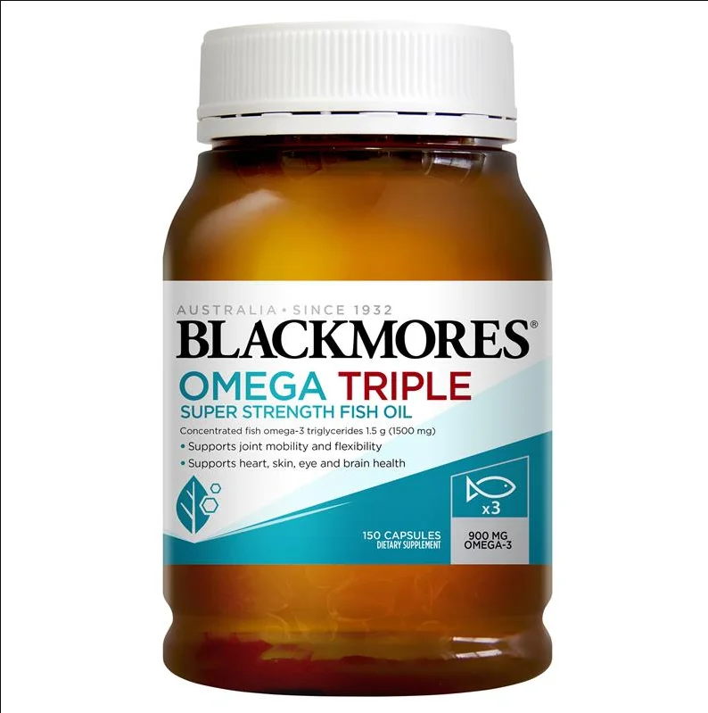 Blackmores 澳佳宝 3倍浓缩Omega3深海鱼油精华（三倍鱼油）  150粒【保质期2028/06】